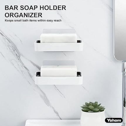 YOHOM - Lot de 2 Porte-Savons