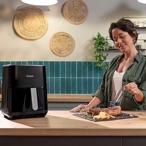 Cecotec - Friteuse à air chaud sans huile - E-menage