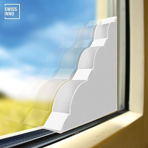 SWISSINNO - Lot de 4 pièges à fenêtre anti mouches - E-menage