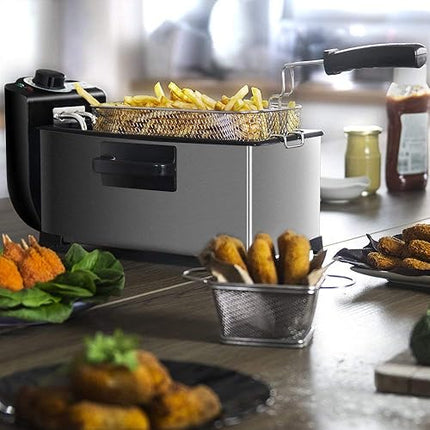 Cecotec - Electric fryer with oil 1000w, 3L