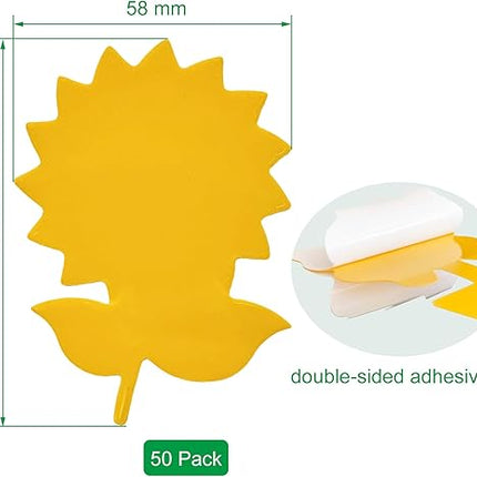 Lot de 50 pièges autocollants - E-menage