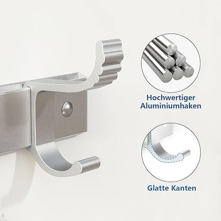 pickpiff - Lot de 2 crochets muraux - E-menage