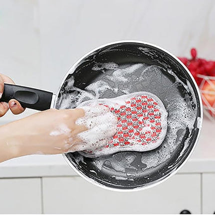 Lot de 12 Eponge Vaisselle Lavable