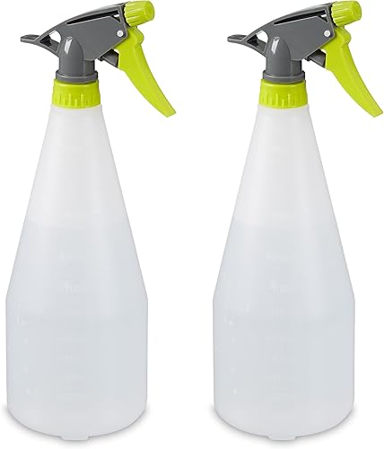Relaxdays - lot de 2 flacons pulvérisateurs de 1 litre - E-menage