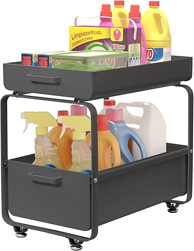 Todeco - Étagère de Rangement sous évier - E-menage