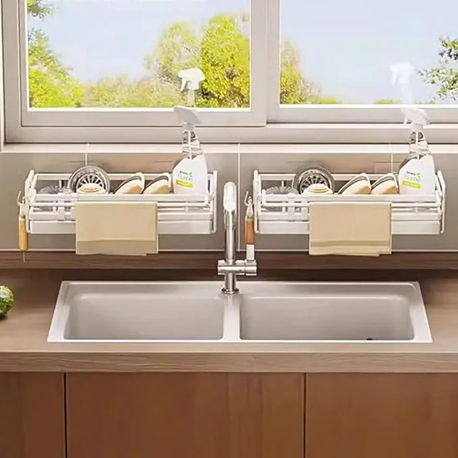 Étagère murale pour évier de cuisine - E-menage