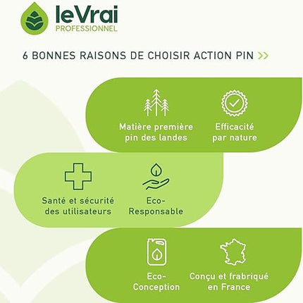 Le Vrai - Dégraissant fort multicolore - E-menage