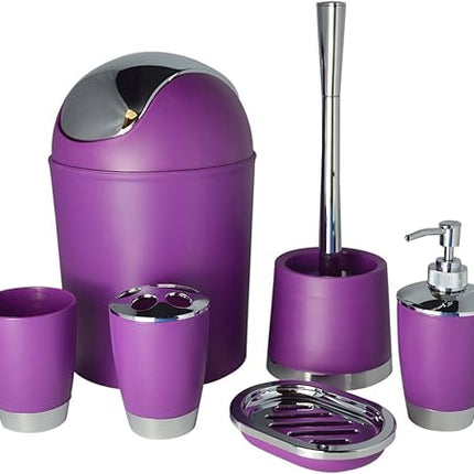 Bathlux Set of 6 bathroom accessories