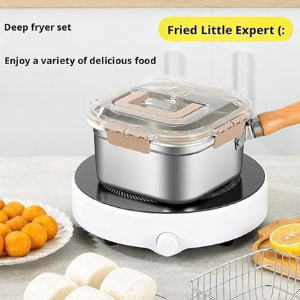 Friteuse en acier