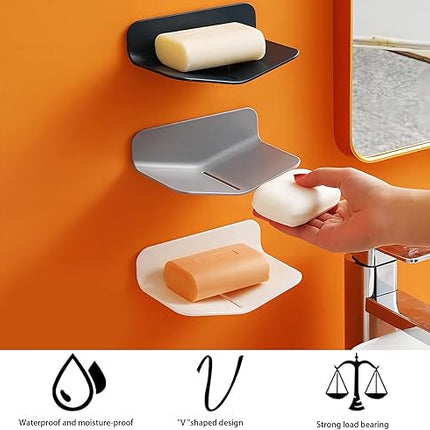 PAITOK - Lot de 3 porte-savons - E-menage