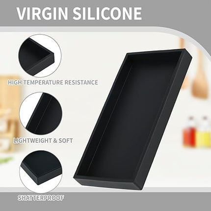 lot de 2 plateaux décoratifs - E-menage