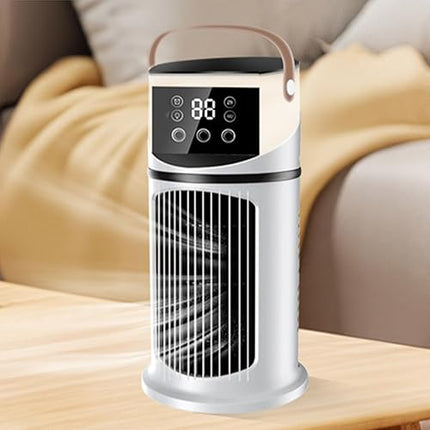 Air purifier with LED lighting