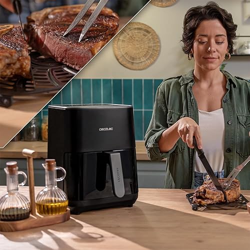 Cecotec - Friteuse à air chaud sans huile - E-menage