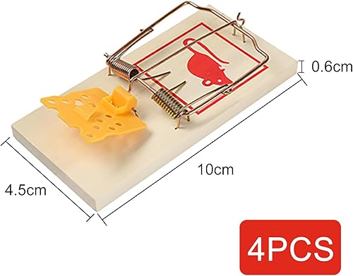 ShiWuYou - Lot de 4 Pièges à souris - E-menage