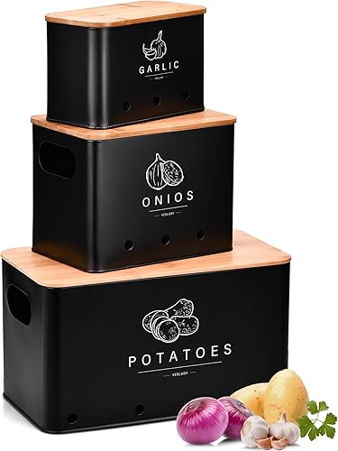 yeslusy - kit de 3 boîtes de rangement - E-menage