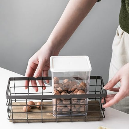 Dicunoy -  Lot de 2 paniers de rangement