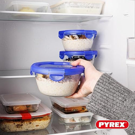 Pyrex Cook&Go - kit de 7 unités de conteneurs d'aliments - E-menage
