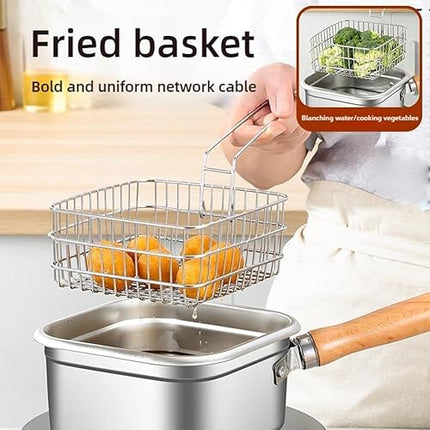 Friteuse en acier
