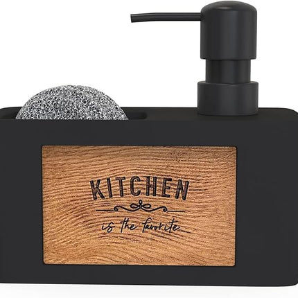 Distributeur de savon liquide blanc conçu pour la cuisine