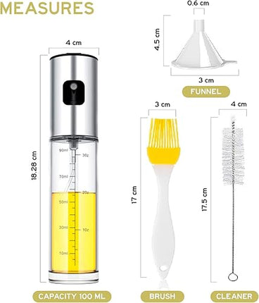 edihome - Vaporisateur pour Friteuse à air, 100 ml