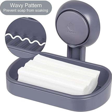 Uten - Porte-savon de salle de bain sans perçage - E-menage