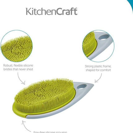 Antibacterial Silicone Scrub Brush