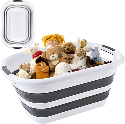 Firschoie - Panier à linge pliable de 26 litres - E-menage