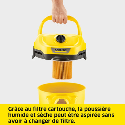 WD 2 Plus vacuum cleaner / for water and dust