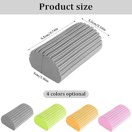 Lot de 4 Pcs d'éponge réutilisable lavable - E-menage