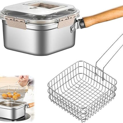 Friteuse en acier