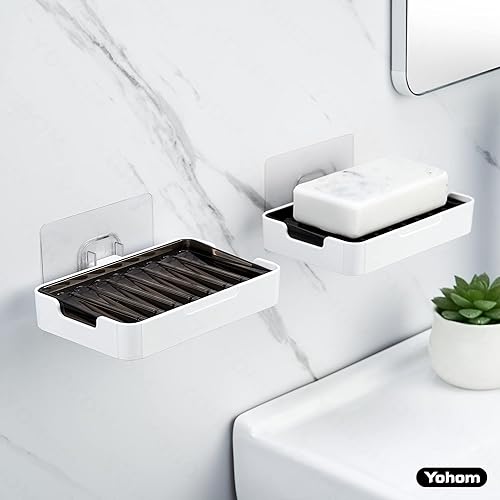 YOHOM - Lot de 2 Porte-Savons