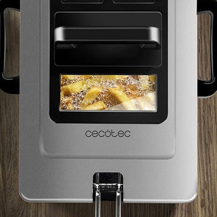 Cecotec - Electric fryer with oil 1000w, 3L
