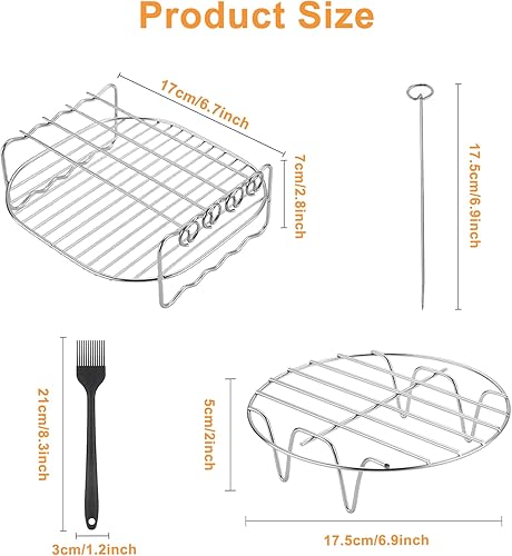 kit de 2 pièces d'accessoires de Friteuse à air - E-menage