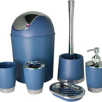 Bathlux Set of 6 bathroom accessories