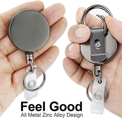 VOVIGGOL - Porte Clé Retractable en Métal - E-menage