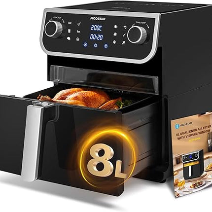 Aigostar - Friteuse à air sans huile  1700W , 8L