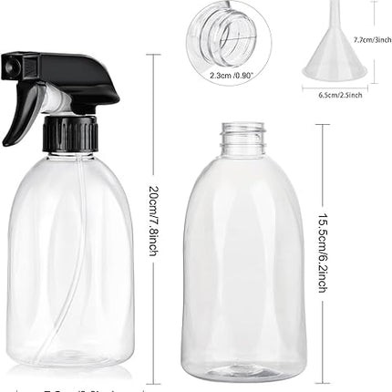 Bynccea - 400ml Empty Plastic Spray Bottles