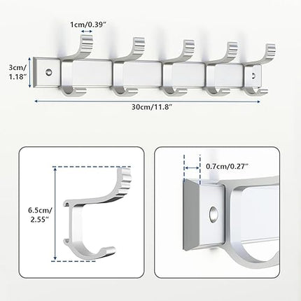 pickpiff - Lot de 2 crochets muraux - E-menage