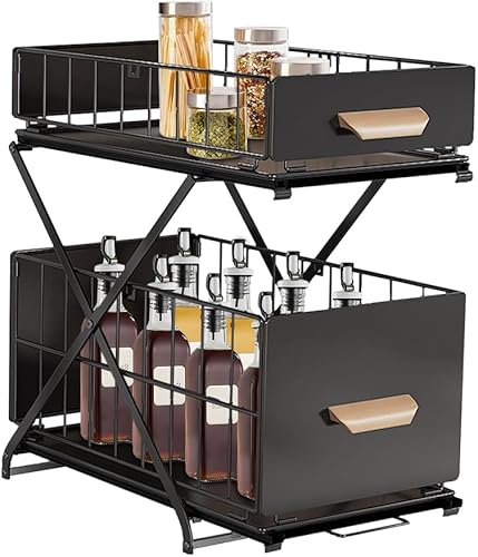 Drumm - Organisateur sous évier à 2 étages - E-menage