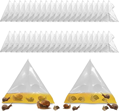 Asfode - Lot de 40 pièges à limaces et escargots de jardin - E-menage