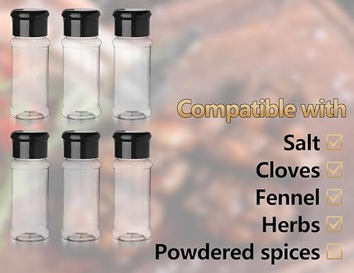 emezddo - kit de 6  shakers  à épices