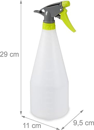Relaxdays - lot de 2 flacons pulvérisateurs de 1 litre - E-menage