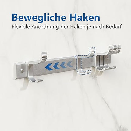 pickpiff - Lot de 2 crochets muraux - E-menage