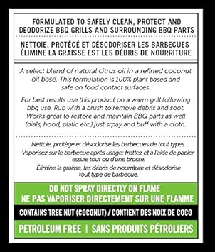 Spray nettoyant pour barbecue - E-menage