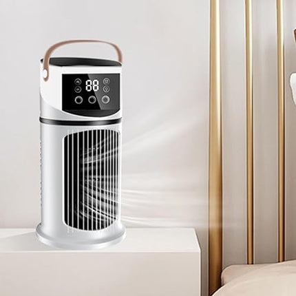 Air purifier with LED lighting