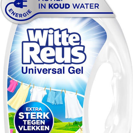 Witte Reus Gel - Lessive Liquide - Pack de - Vrac - 100 Lavages - E-menage