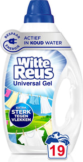 Witte Reus Gel - Lessive Liquide - Pack de - Vrac - 100 Lavages - E-menage