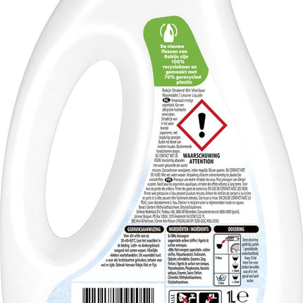 Détergent liquide Robijn Radiant Wit - Pack économique de 6 - E-menage