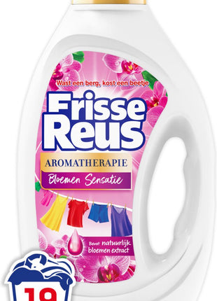 Fresh Reus Gel Orchidée - Lessive Liquide - Pack Économique de 6 - E-menage