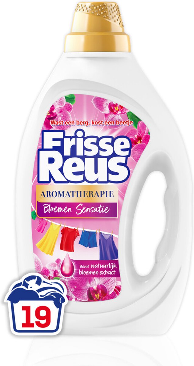 Fresh Reus Gel Orchidée - Lessive Liquide - Pack Économique de 6 - E-menage